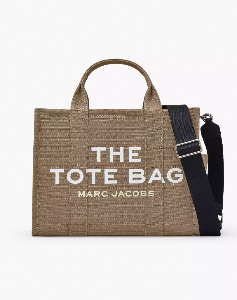 Bolso Marc Jacobs the tote bag mediano slate green
